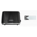 RHT2737BLK Russell Hobbs Eden 2 Slice Toaster - Black